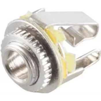 Conector fêmea estéreo 3,5 mm ShiverPeaks 51354 – construção aberta, ligação de áudio de encastrar