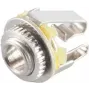 Conector fêmea estéreo 3,5 mm ShiverPeaks 51354 – construção aberta, ligação de áudio de encastrar