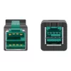 Cabo de extensão USB com alimentação DeLOCK 85980 12 V 1 m