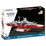 Conjunto de construção Cobi Couraçado Tirpitz modelo com 593 peças, à escala e com características de exposição