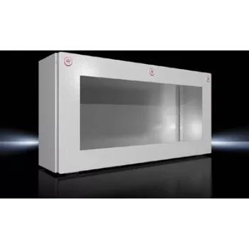 Caixa elétrica Rittal KX 1612.000, aço IP65, 600×155×300 mm