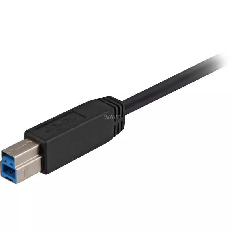 Cabo USB Sharkoon 3 m USB3.0-A/USB3.0-B