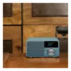 Sangean DDR-7 Norse Blue rádio de mesa, DAB+, FM, AUX, Bluetooth, turquesa