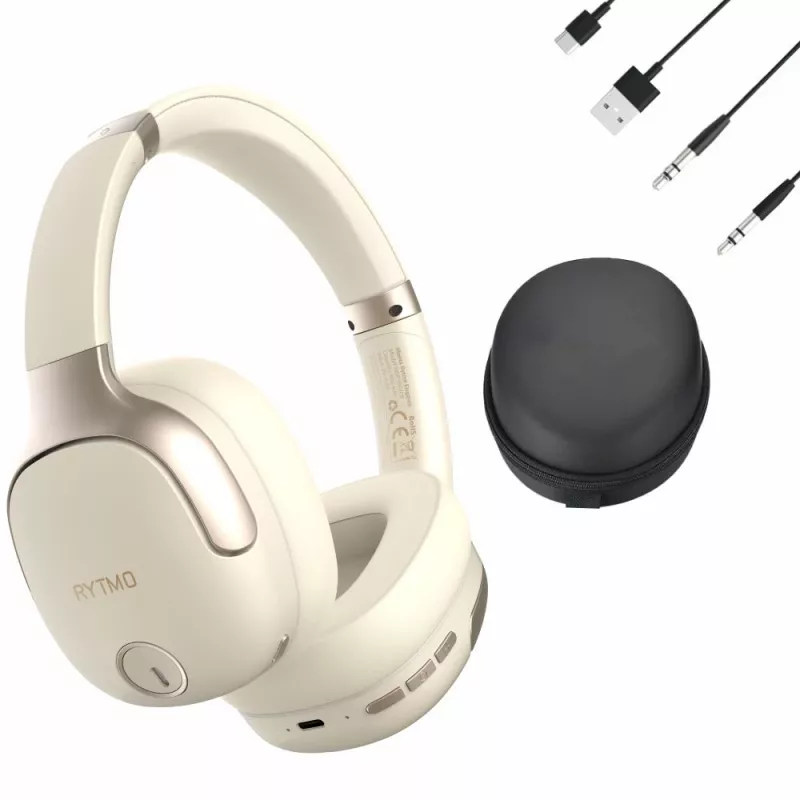 Auscultadores Manta HDP1001CR Rytmo Elegance creme