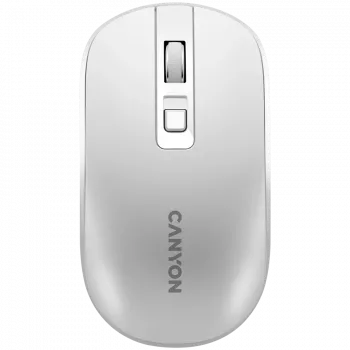 Rato CANYON MW-18 Wireless Charge branco pérola