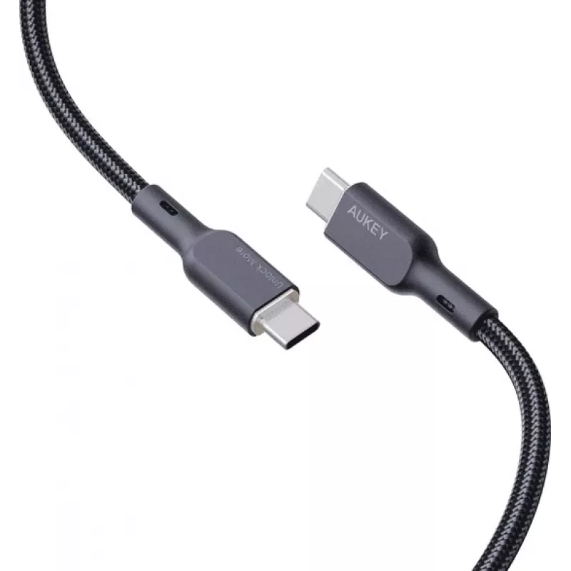 Cabo de nylon AUKEY CB-KCC101 USB-C para USB-C 1m