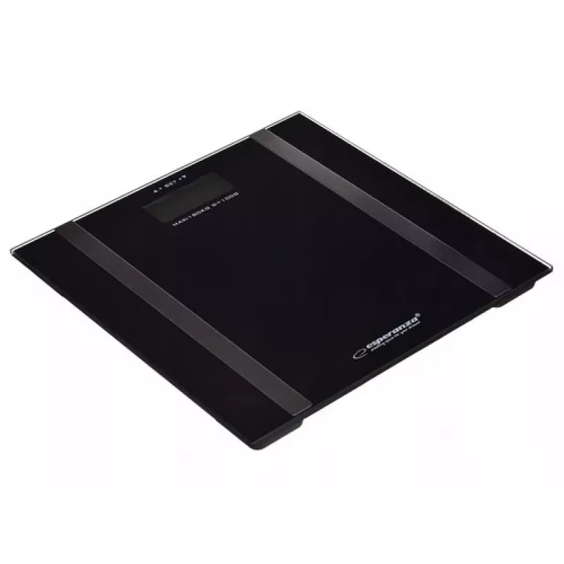 Balança de pessoas Esperanza EBS018K – eletrónica, 180 kg, preta