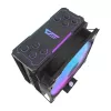 Radiador de computador 240mm Darkflash Z4 PRO MIST preto com iluminação RGB