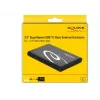 Caixa HDD/SSD DeLOCK 42610 caixa externa para HDD/SSD SATA de 2,5 polegadas