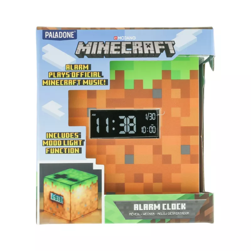 Despertador Paladone Minecraft