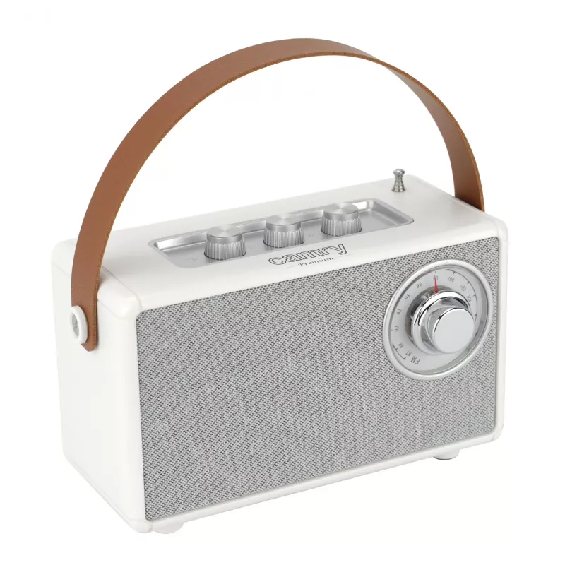 Camry altifalante com rádio | CR 1902 W | 5 W | Bluetooth | Branco | Ligação sem fios