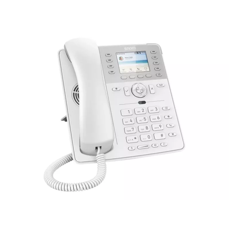 Telefone IP Snom D735 branco TFT