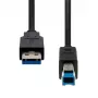 Cabo USB 3.2 Gen1 A para B ProXtend USB3AB-005, 5 m, USB Type-A para USB Type-B, USB 3.2 Gen1