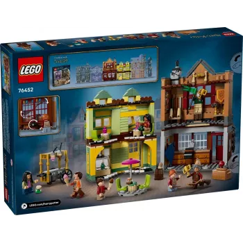 LEGO Harry Potter 76452 Quidditch Supplies Gelataria Mini‑Build‑Set, 795 peças, 6 minifiguras, idade 8+