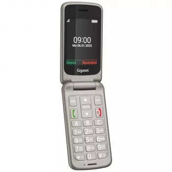 Telefone para seniores Gigaset GL595 2,8 polegadas 0,3 MP cinzento