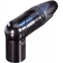 Neutrik ficha XLR angular, número de polos: 5, preto NC5MRX-B 1 unid. (NC5MRX-B)