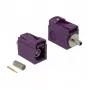 Ficha coaxial DeLOCK 89702