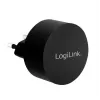Adaptador de tomada USB LogiLink PA0218 2 portas USB para carregamento rápido 10,5 W