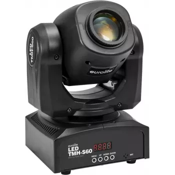 Moving-Head-Spot EUROLITE TMH-S60 60W LED — projetor Moving-Head-Spot, 60 W LED
