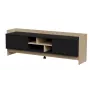 Móvel RTV Cama PORTO 2D 150x38x50 carvalho/preto