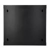 EXTRALINK LITE 9U 530X400 Armário de rack de parede, preto, com prateleira
