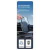Suporte para automóvel usams ZJ063 para painel ou para-brisas, ângulo ajustável