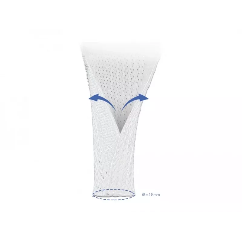 Bainha para Cabo DeLOCK 20817 Branco
