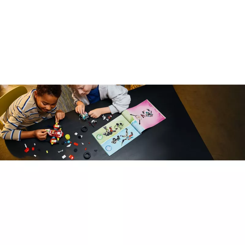 LEGO DREAMZZZ 71497 Coopers Tiger Mech e Zeros Hot Rod Car