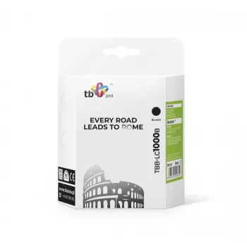 Tinta TBB-LC1000B (Brother LC1000BK) preto 100% nova