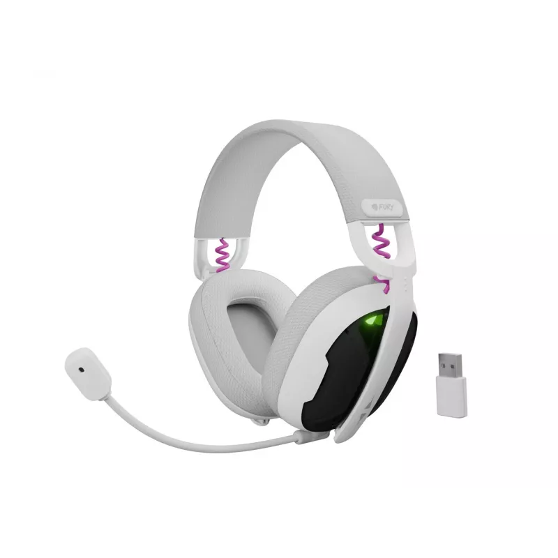 Fury Fukiya F6 Auscultadores sem fios, branco