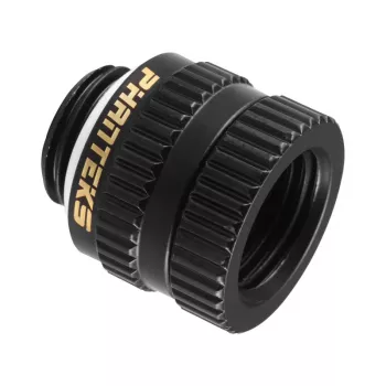 Adaptador para sistemas de refrigeração líquida PHANTEKS PH-RA_BK_MF – preto acetinado, compatível com componentes Phanteks Glacier