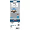 Cinta de lixar Bosch Best for Wood and Paint X440, 75 x 480 mm, K60, 3 unid.