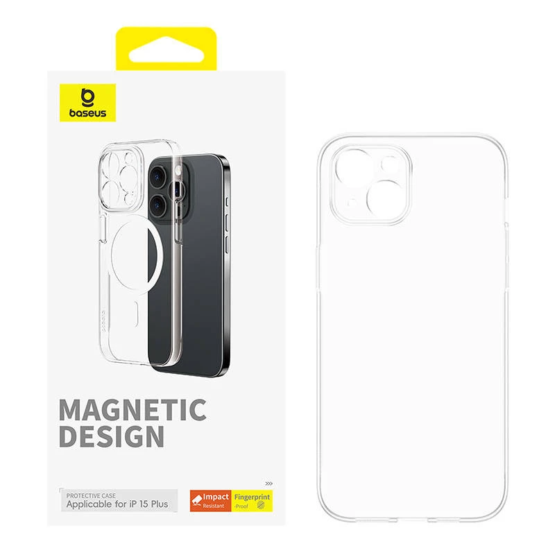 Capa Baseus P60157205203-02 para iPhone 15 Plus 17 cm