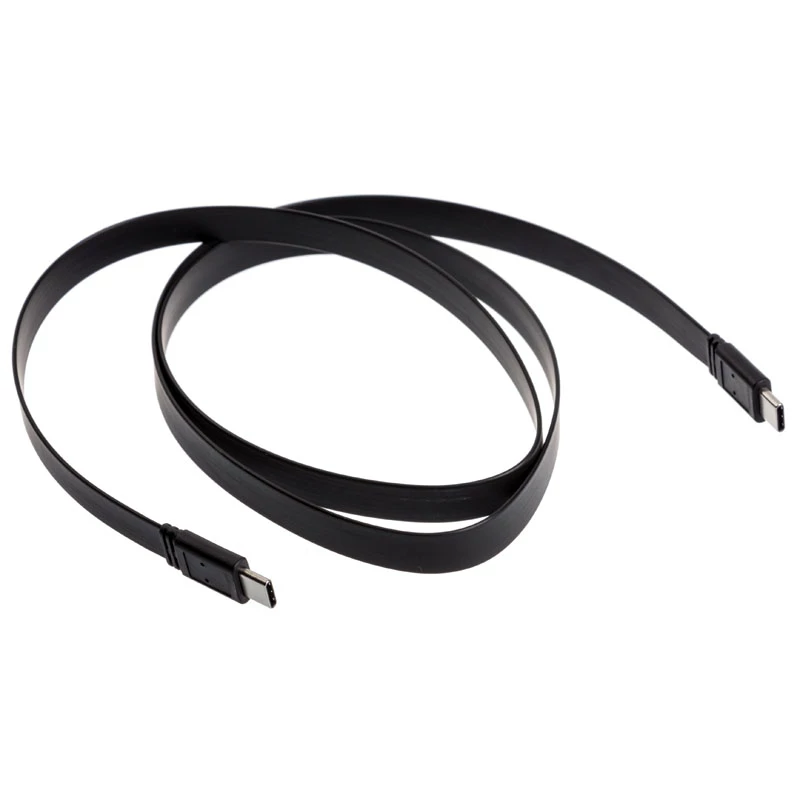 Cabo USB Akasa AK-CBUB46-10BK USB 3.2 Gen 2 1 m preto