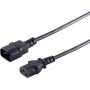 Cabo de alimentação preto 3 m S/CONN 60009-3