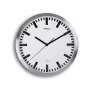 Relógio de parede MAUL MAULpilot - AA - 1,5 V - alumínio - branco - alumínio - vidro - 30 cm (9063308)