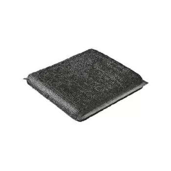 VILEDA 141656 esponja abrasiva, tecido com aço inoxidável, cinzenta, pack de 2, 115×245×20 mm, 35 g