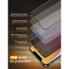 NEVOGLASS 3D PRIVACY, película protetora transparente, iPhone 17 Pro / 16 Pro