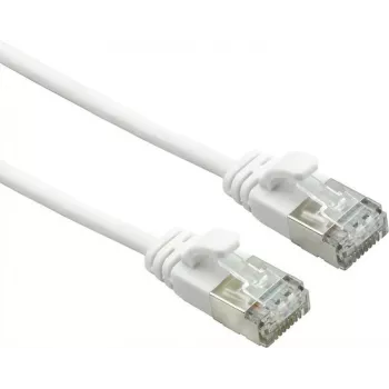 Cabo de rede ROLINE 21151701 branco 1 m Cat6a F/UTP (FTP) (21.15.1701)