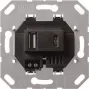 Alimentação USB Gira 2 tomadas Type A/C módulo 236900 (236900)