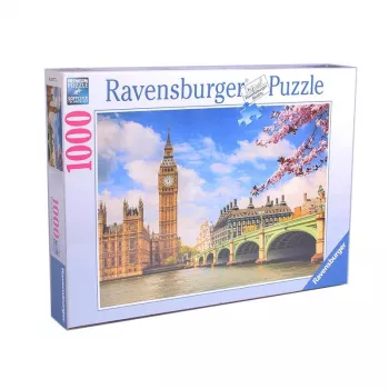 Puzzle Ravensburger Big Ben London 88777 — 1000 peças, formato standard