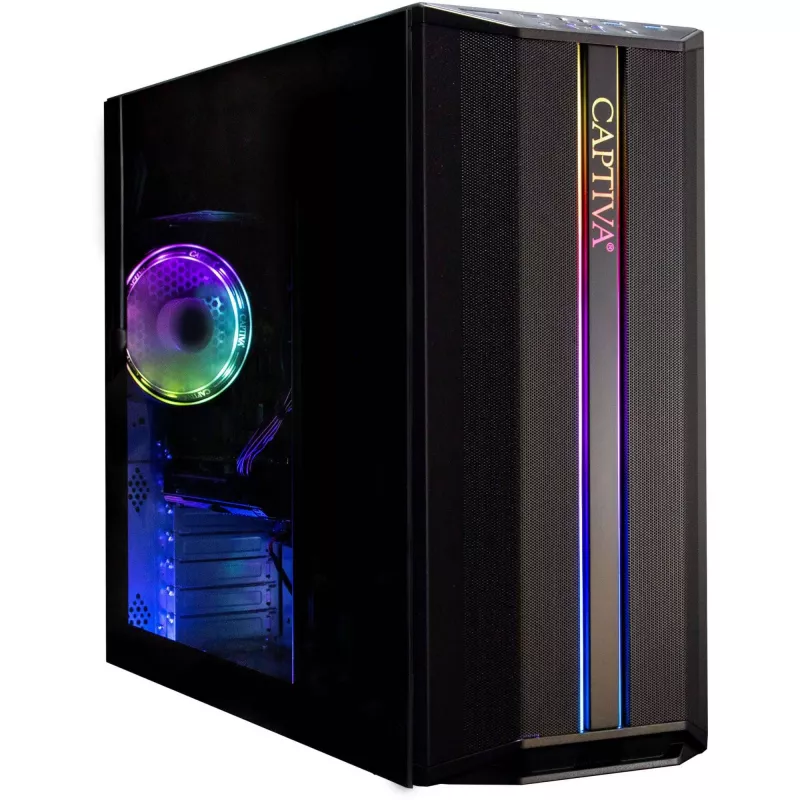Computador Captiva CAPTIVA PC Advanced Gaming R92-769 Ryzen 7 5700X 32GB SSD 1TB RTX5060 Ti 8GB Windows 11 Home 64-bit