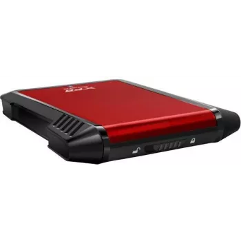 Caixa para HDD/SSD ADATA EX500 preta, vermelha 2,5 polegadas