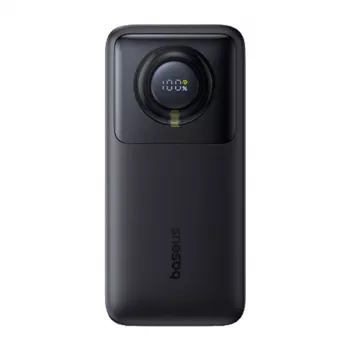 Powerbank Baseus Free2Pull 20000mAh 65W + Cabo (preto)