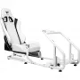 Cockpit de simulador de corridas GR300, Sim Rig (branco)
