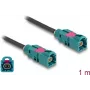 Cabo DeLOCK HDMTD Z ficha para ficha HDMTD Z 1 m