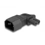 Fonte de alimentação DeLOCK 80473 C14 para C7 2,5A 90° preto
