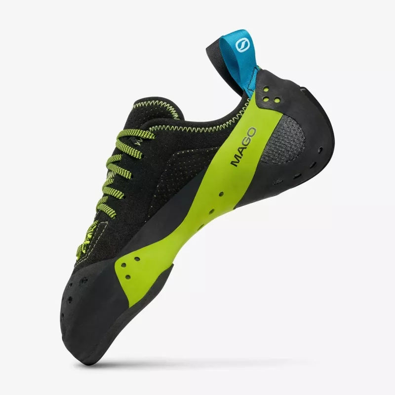 Sapatos de escalada Scarpa Mago - preto