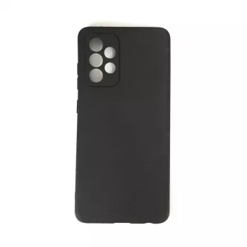 Capa traseira para Samsung Galaxy A52 - Cor: preto - Material: TPU (MG-BCSA52S)