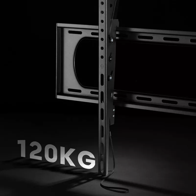 Suporte de parede para TV/monitor MACLEAN MC-750N, VESA máx. 900x600, carga 120 kg, branco, adequado para 60 polegadas–120 polegadas
